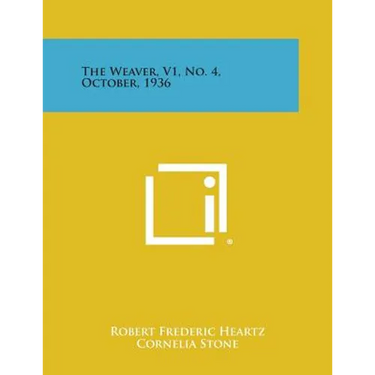 The Weaver, V1, No. 4, October, 1936