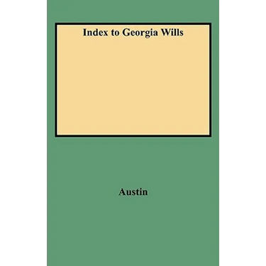 Index to Georgia Wills