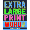 Extra Large Print Word Search: 102 Giant Print Themed Word Search Puzzles
