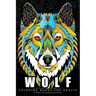 Wolf Coloring Book for Adults: (Perfectly Portable Pages)(On-The-Go! Coloring Book)
