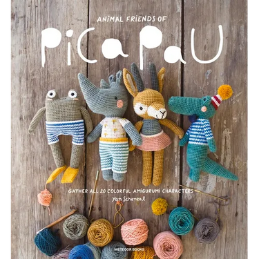 Animal Friends of Pica Pau: Gather All 20 Colorful Amigurumi Animal Characters