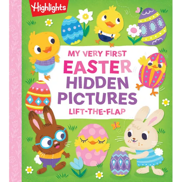 My Very First Easter Hidden Pictures Lift-The-Flap: Spark Joy with Festive Lift-The-Flap Surprises in an Interactive Easter Board Book for Ages 0-3, G
