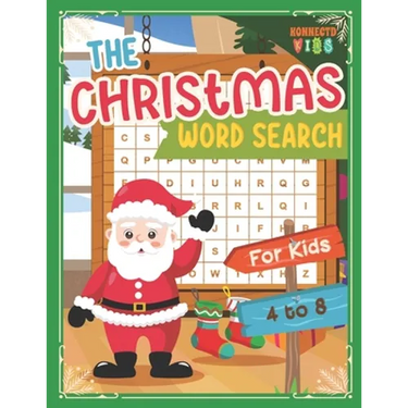 The Christmas Word Search Book: Fun Holiday Christmas Word Search Puzzle Book for Kids ages 4-8