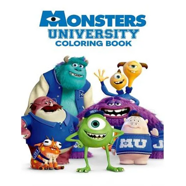 Monsters University Coloring Book: Coloring Book for Kids and Adults with Fun, Easy, and Relaxing Coloring Pages