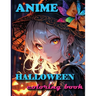 Anime Halloween Coloring Book