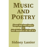 Music and Poetry: Essays Upon Some Aspects and Inter-Relations of the Two Arts