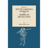 Roster of South Carolina Patriots in the American Revolution