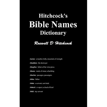 Hitchcock's Bible Names Dictionary