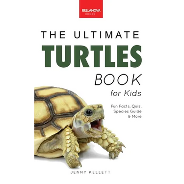 Turtles The Ultimate Turtles Book: Interactive Marine Life Guide with 100+ Facts, Species Photos, Ocean Conservation Quiz & Puzzle for Ages 8-12
