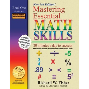 Mastering Essential Math Skills, Book 1: Grades 4 and 5, 3rd Edition: 20 minutes a day to success