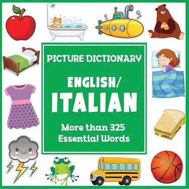 English Italian Picture Dictionary: More than 350 Essential Words
