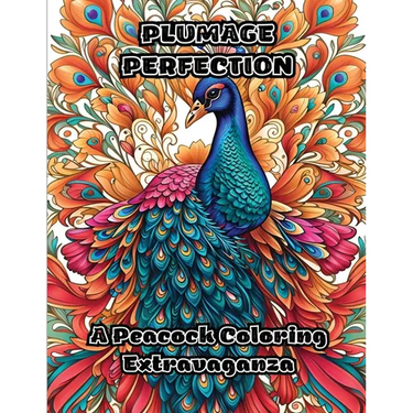 Plumage Perfection: A Peacock Coloring Extravaganza