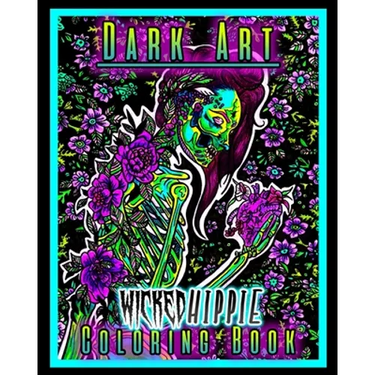 Dark Art: Adult Coloring Book