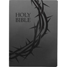 Kjver Holy Bible, Crown of Thorns Design, Large Print, Black Ultrasoft