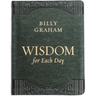Wisdom for Each Day (Large Text Leathersoft): Daily Devotions to Guide Your Life and Grow Your Faith (a 365-Day Devotional) - The Perfect Father's Day