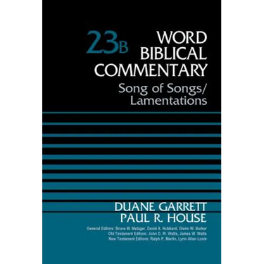Song of Songs and Lamentations, Volume 23b: 23