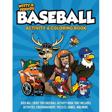 Baseball Activity & Coloring Book: Kids Will Enjoy This Baseball Activity Book That Includes Activities, Encouragement, Puzzles, Games, And More.