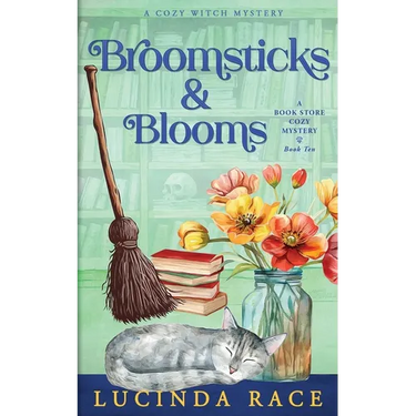Broomsticks & Blooms: A Paranormal Witch Cozy Mystery