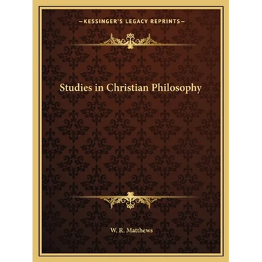 Studies in Christian Philosophy