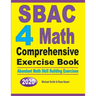 SBAC 4 Math Comprehensive Exercise Book: Abundant Math Skill Building Exercises