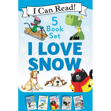 I Love Snow: I Can Read 5-Book Box Set: A Box of 5 Winter I Can Reads for Beginner Readers