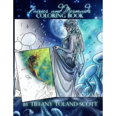 Fairies and Mermaids Coloring Book