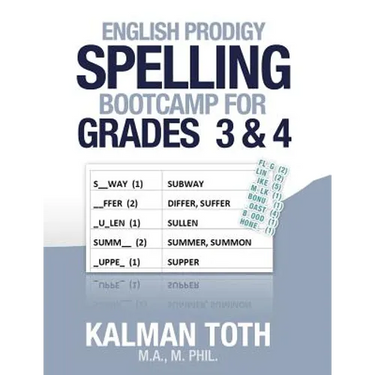 English Prodigy Spelling Bootcamp For Grades 3 & 4