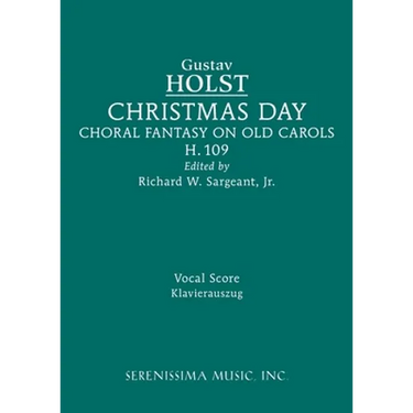 Christmas Day, H.109: Vocal score