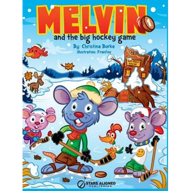 MELVIN AND THE BIG HOCKEY GAME (Hardcover)
