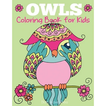 Owls Coloring Book for Kids