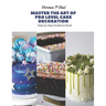 Master the Art of Pro Level Cake Decoration: Step by Step Guidance Book