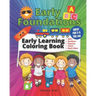 JahamaKidz Early Foundations Early Learning Coloring Book: 100 pages Great For Kindergarten Homeschool and Prek Homeschooling Early Learning VPK Color