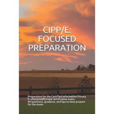 Cipp/E: Focused Preparation