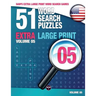 Sam's Extra Large-Print Word Search Games - 51 Word Search Puzzles, Volume 5: Brain-stimulating puzzle activities for many hours of entertainment