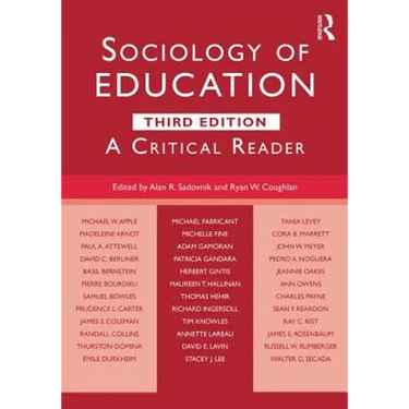 Sociology of Education: A Critical Reader