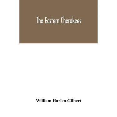 The eastern Cherokees