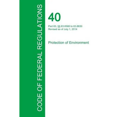 Code of Federal Regulations Title 40, Volume 14, July 1, 2015