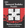 Samurai Sudoku Puzzles: Medium to Extremely Hard Samurai Sudoku Puzzles