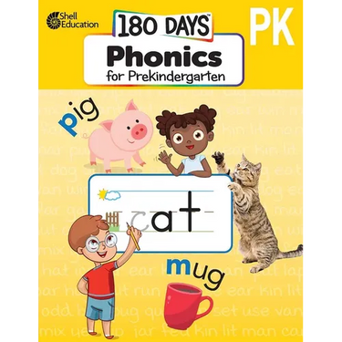180 Days(tm) Phonics for Prekindergarten: Practice, Assess, Diagnose