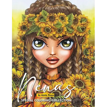 Nenas. Special Coloring Collection. Coloring Book for Relaxation
