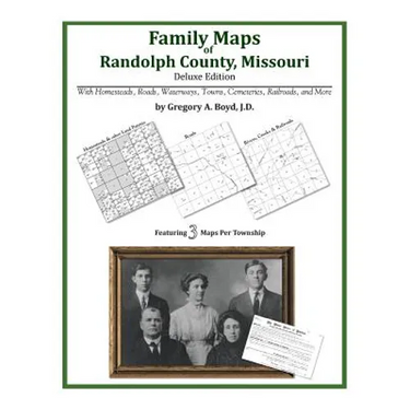 Family Maps of Randolph County, Missouri