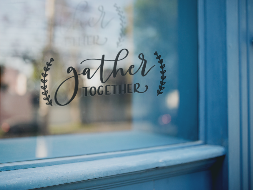 Gather Together Family Sticker by WinsterCreations™ Official Store