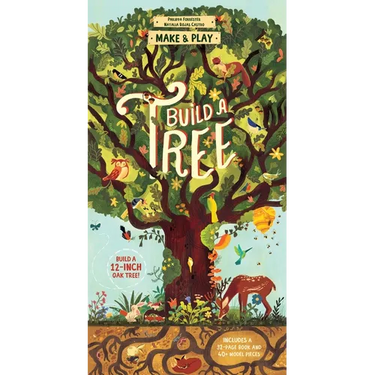 Make and Play: Build a Tree: Build a 12-Inch Oak Tree! Includes a 32-Page Book and 40+ Model Pieces
