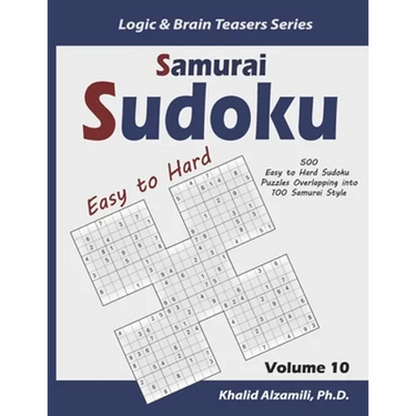 Samurai Sudoku: 500 Easy to Hard Sudoku Puzzles Overlapping into 100 Samurai Style