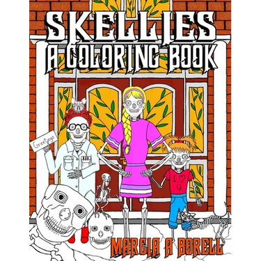 Skellies: A Coloring Book