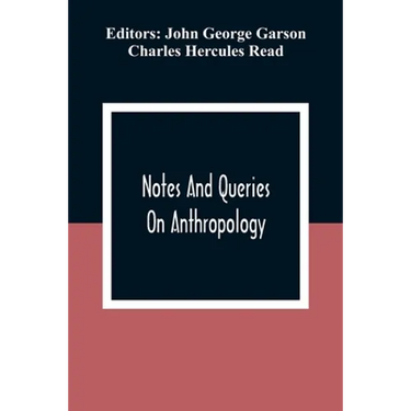 Notes And Queries; On Anthropology