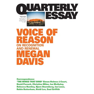 Voice of Reason: On Recognition and Renewal: Quarterly Essay 90