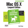 Mac OS X Leopard: The Missing Manual
