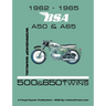 1962-1965 BSA A50 & A65 Factory Workshop Manual Unit-Construction Twins