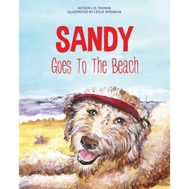 Sandy Goes To The Beach